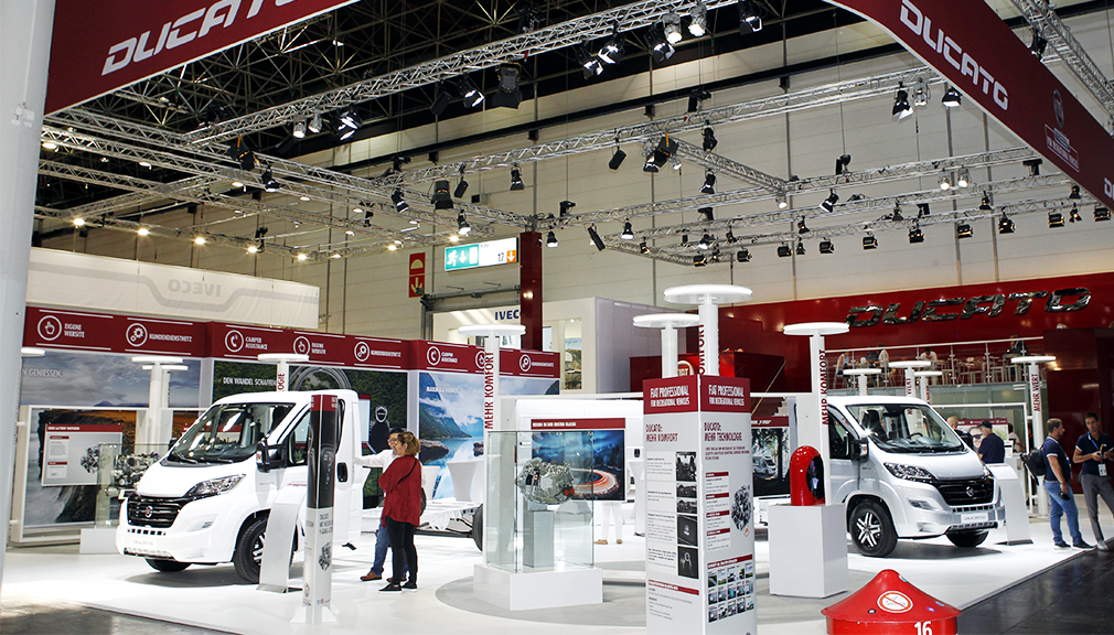 FIAT PROFESSIONAL FOR RECREATIONAL VEHICLES WAR AUCH IN DIESEM JAHR AUF DEM CARAVAN SALON IN DÜSSELDORF VERTRETEN-news-image