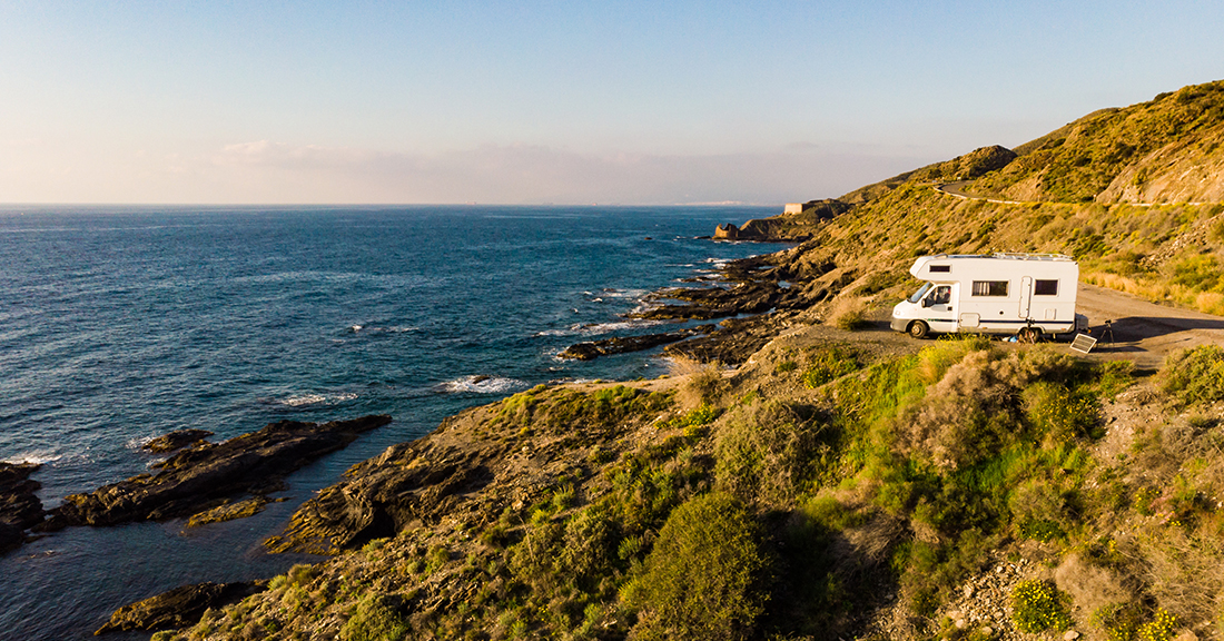 Télétravailler en camping-car - Fiat Camper